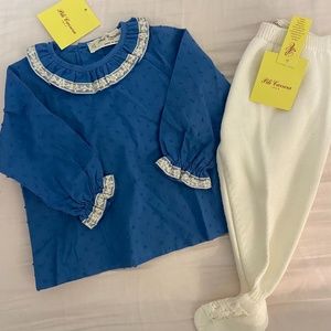 Pili Carrera Brand New baby girl set